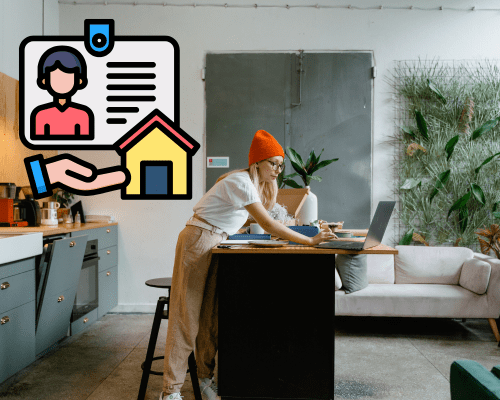 You may have at most two non-residents involved in the unit